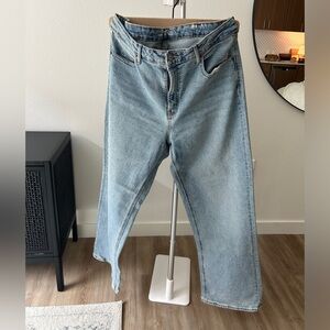 Old Navy Extra High Rise Wide Leg Jeans